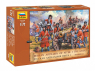 Zvezda maquette figurines 8058 Artillerie Russe 18e S. 1/72