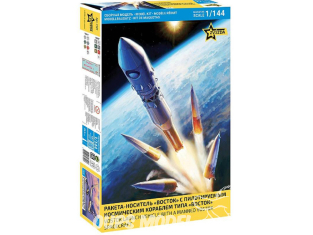 Zvezda maquette militaire 7501 Lanceur Vostok avec vaisseau spatial habité Vostok-1 1/144