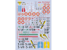Decalques Model Art 72/089 MS.500 CRIQUET et F-84F THUNDERSTREAK 1/72