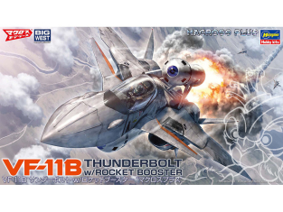 Hasegawa maquette 65891 VF-11B Thunderbolt avec propulseur de fusée Macross Plus 1/72