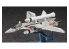 Hasegawa maquette 65891 VF-11B Thunderbolt avec propulseur de fusée Macross Plus 1/72