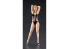 Hasegawa maquette figurine 52262 Collection de 12 figurines réalistes n° 02 Fille blonde 1/12