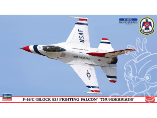 Hasegawa maquette avion 02495 F-16C Block 52 Fighting Falcon Thunderbirds 1/72