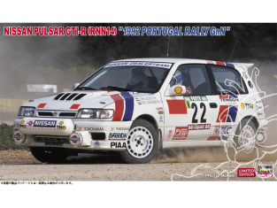 HASEGAWA maquette voiture 20759 Nissan Pulsar GTI-R RNN14 Rallye du Portugal Gr.N 1992 1/24