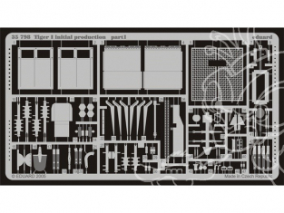 Eduard photodecoupe militaire 35798 Tigre I Production initale 1/35