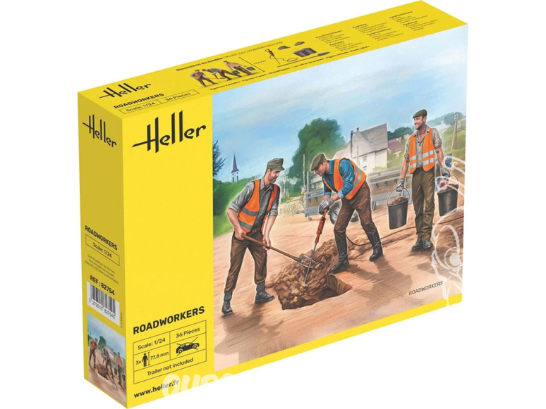 Heller maquette voiture 82754 Travailleurs routiers 1/24