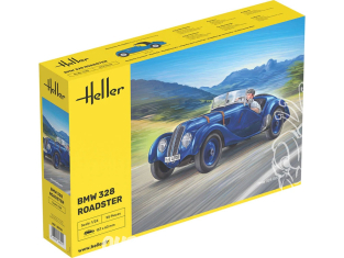 Heller maquette voiture 80701 BMW 328 Roadster 1/24