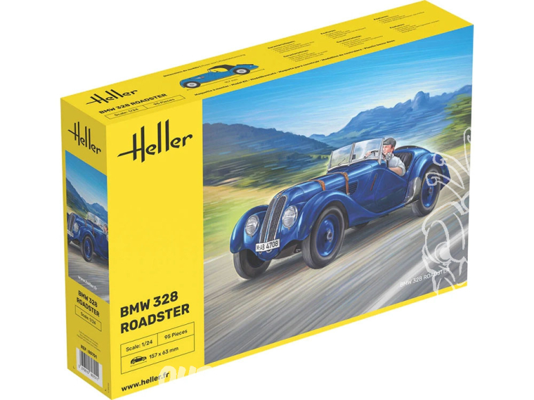 Heller maquette voiture 80701 BMW 328 Roadster 1/24