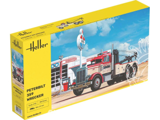 Heller maquette camion 80794 Peterbilt 359 Wrecker 1/43
