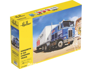 Heller maquette camion 80793 Kenworth K-123 Cabover Truck 1/43