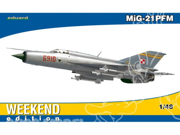 EDUARD maquette avion 84124 Mig-21 PFM 1/48