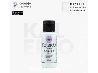 Kaleido Colorworks KP101 Apprêt acrylique blanc mat 60ml
