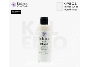 Kaleido Colorworks KP201 Apprêt acrylique blanc mat 210ml