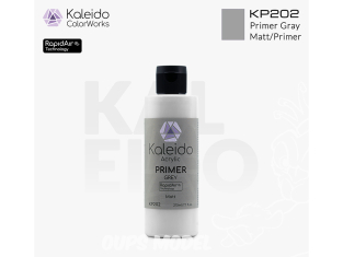 Kaleido Colorworks KP202 Apprêt acrylique gris mat 210ml