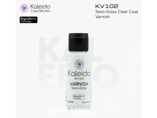 Kaleido Colorworks KV102 Vernis acrylique satiné 60ml