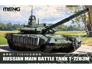 Meng maquette militaire 72-007 CHAR DE COMBAT PRINCIPAL RUSSE T-72B3M 1/72