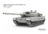 Meng maquette militaire TS-055 Puissance de feu mortelle, le Leopard 2A6 1/35