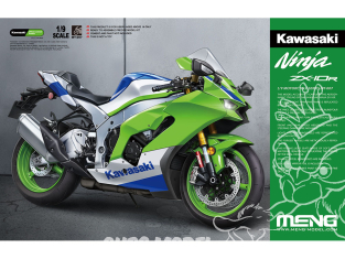 MENG MT-007 Kawasaki Ninja ZX-10R 1/9