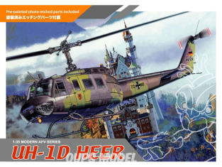Dragon maquette helico 3542 UH-1H Heer 1/35