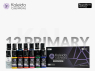 Kaleido Colorworks peinture acrylique 48672 Set de 12 couleurs primaires 12 x 20ml