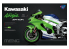 MENG MT-007S Kawasaki Ninja ZX-10R Pré coloré edition 1/9