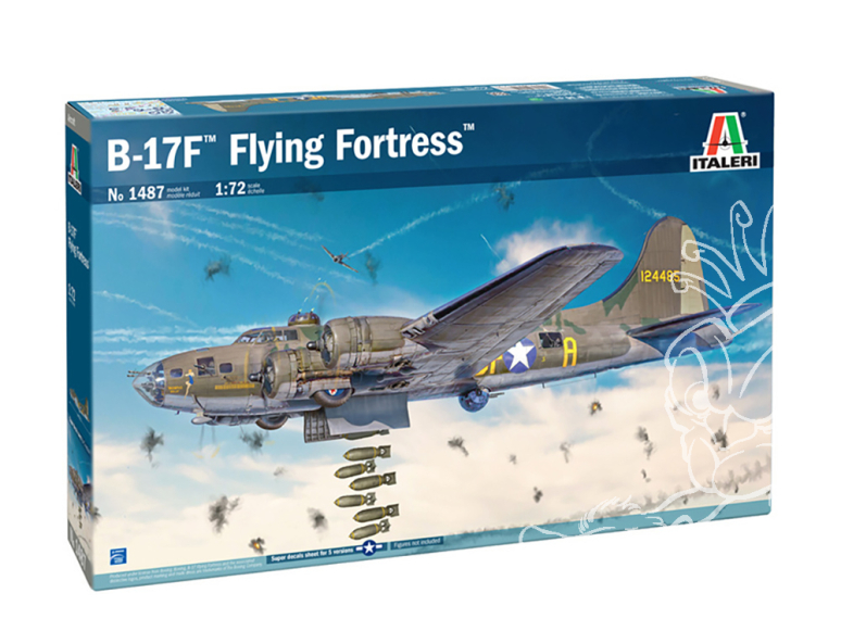 ITALERI maquette avion 1487 Forteresse volante B-17F 1/72
