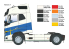 Italeri maquette camion 3970 Volvo FH16 Medium Roof 1/24