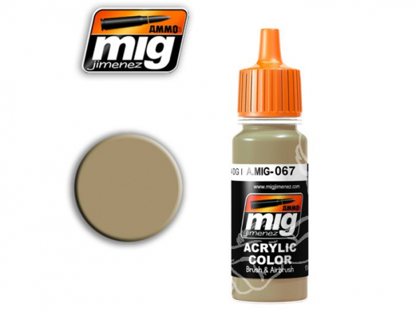 MIG peinture authentique 067 Gris Sable IDF 73