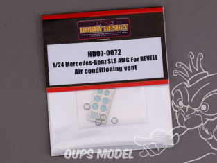Hobby Design amélioration HD07-0072 Buses de ventilation Mercedes-Benz SLS AMG Revell 1/24