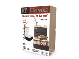 RT-Diorama 35310 Base de diorama le port 1/35 RT-Diorama 35310 Base de diorama le port 1/35