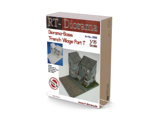 RT-Diorama 35166 base de diorama Village français partie 1 1/35