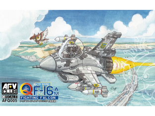 AFV CLUB maquette avion QS005 Q-Scale F-16 AM