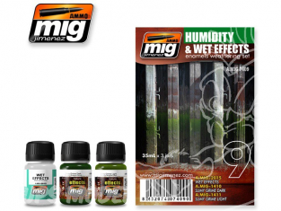 MIG salir vos maquette 7409 Effets d humidite et d erosion (3 x 35ml)