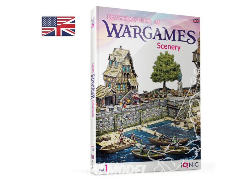 IONIC MIG librairie 1300 Encyclopédie de Wargames Volume 1 Décor en Anglais