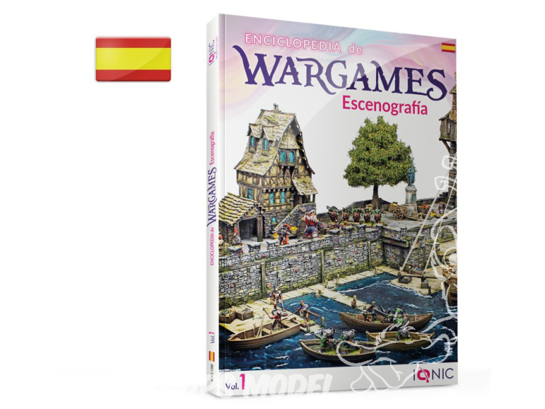 IONIC MIG librairie 1305 Encyclopédie de Wargames Volume 1 Décor en Espagnol
