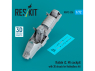 ResKit amelioration RSU72-0236 Cockpit Rafale C et M avec décalcomanies 3D kit Hobby Boss imprimée en 3D 1/72