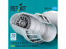 ResKit amelioration RSU72-0237 Tuyères d'échappement fermée F-15 Eagle Strike Eagle A,B,C,D,E,J kit FineMolds 1/72