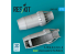 ResKit amelioration RSU72-0237 Tuyères d&#039;échappement fermée F-15 Eagle Strike Eagle A,B,C,D,E,J kit FineMolds 1/72