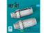 ResKit amelioration RSU72-0237 Tuyères d&#039;échappement fermée F-15 Eagle Strike Eagle A,B,C,D,E,J kit FineMolds 1/72