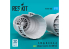 ResKit amelioration RSU72-0303 Tuyères d&#039;échappement fermée F-15 Eagle Strike Eagle A,B,C,D,E,J kit GWH 1/72