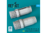 ResKit amelioration RSU72-0303 Tuyères d&#039;échappement fermée F-15 Eagle Strike Eagle A,B,C,D,E,J kit GWH 1/72