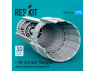 ResKit amelioration RSU72-0312 Tuyère d'échappement du F-104S/G-Starfighter tardif kit hasegawa 1/72
