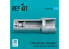 ResKit amelioration RSU72-0312 Tuyère d&#039;échappement du F-104S/G-Starfighter tardif kit hasegawa 1/72
