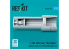 ResKit amelioration RSU72-0313 Tuyère d&#039;échappement du F-104S/G-Starfighter tardif kit revell 1/72