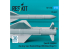 ResKit kit RS72-0506 Missiles Exocet 2 pièces imprimés en 3D 1/72