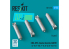 ResKit kit RS72-0514 Bombes à fragmentation CBU-89A GATOR 4 pièces imprimées en 3D 1/72