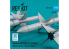 ResKit kit RS72-0520 Missiles Skyflash RB71/Av.71, 4 pièces, imprimés en 3D 1/72