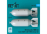 ResKit kit RS72-0548 Bombes MK.36 2 nités 1000 livres &#039;US Navy et la RAF WWII Impression 3D 1/72