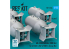 ResKit kit RS72-0546 Bombes AN-M58 6 pièces 500 lbs pour tous les USAF et RAF 1/72