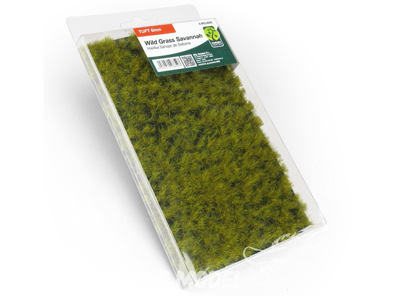 Mig végétation 8849 Touffes 6mm Herbe de savane sauvage